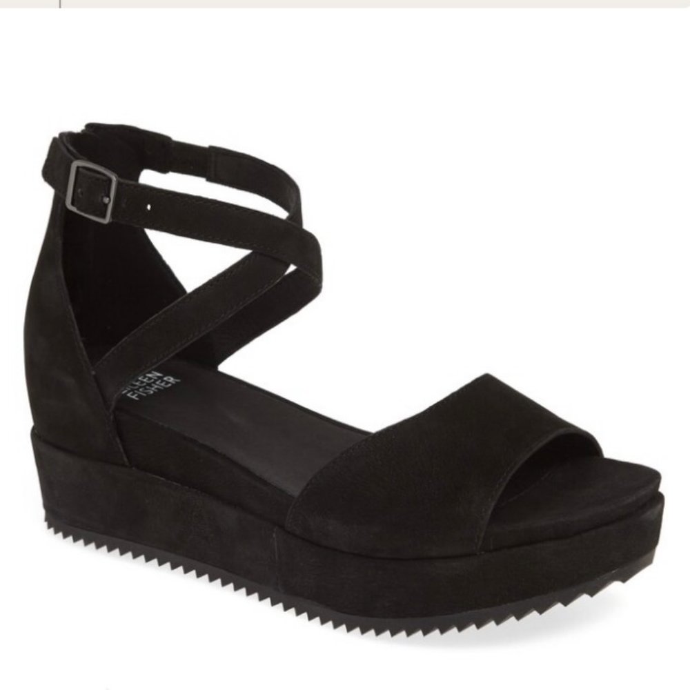 Eileen Fisher Emmy Platform Sandal New Women's